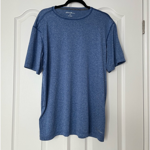 Eddie Bauer Blue Dry Fit TShirt - Picture 1 of 5
